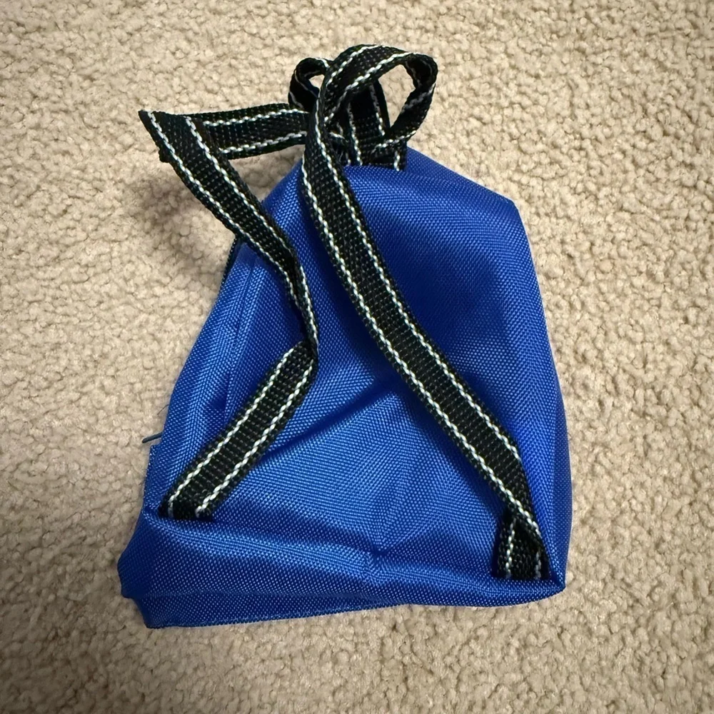 Tender Heart Treasures | Vintage 90s Blue Doll Backpack | Fits American Girl